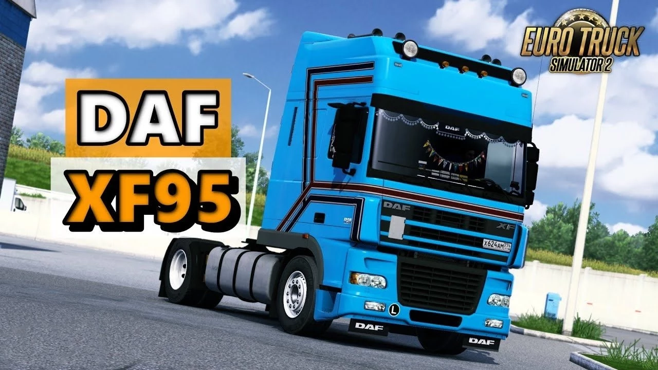 DAF 95XF Truck v1.0.5 By Soundwave (1.51.x) for ETS2