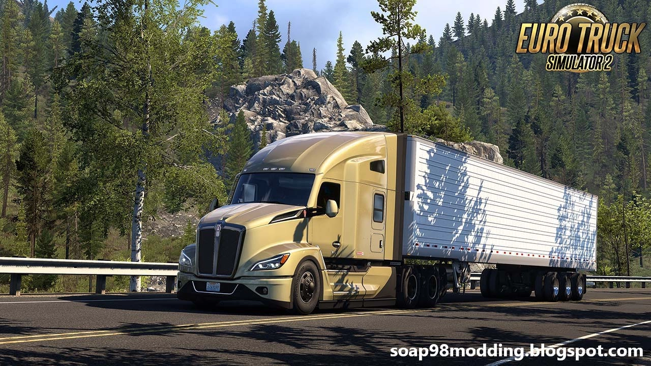 Kenworth T680 NG 2022 v1.0 by soap98 (1.49.x) for ETS2