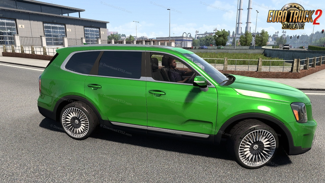 Kia Telluride SX X-Pro 2024 + Interior v2.4 (1.50.x) for ETS2