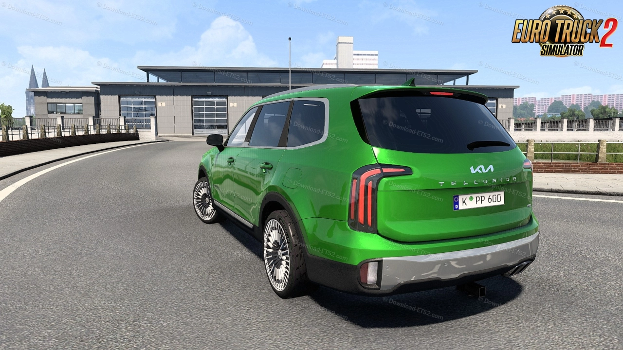 Kia Telluride SX X-Pro 2024 + Interior v2.4 (1.50.x) for ETS2