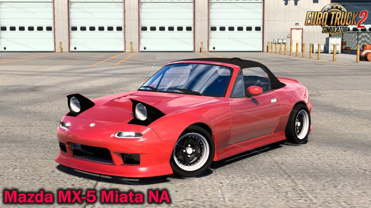 Mazda MX-5 Miata NA + Interior v1.8 (1.53.x) for ETS2