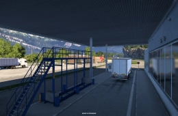 Switzerland Rework - Weigh Stations + Viewpoints in ETS2