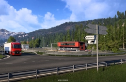 Switzerland Rework - Weigh Stations + Viewpoints in ETS2