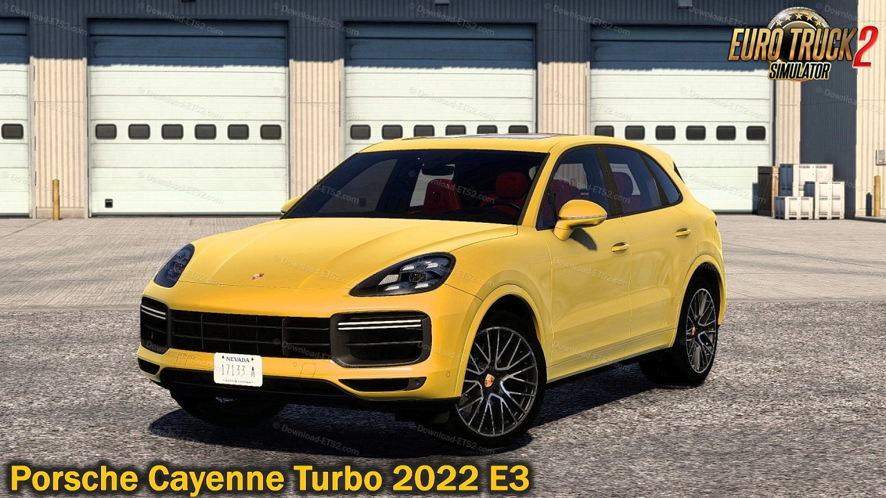 Porsche Cayenne Turbo 2022 E3 v1.5 (1.53.x) for ETS2