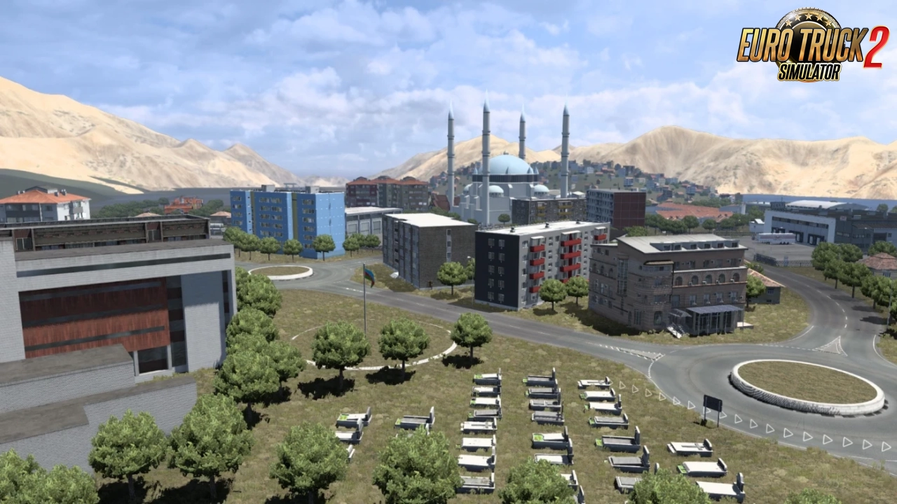 Asia Dream Map v9.0 (1.50.x) for ETS2