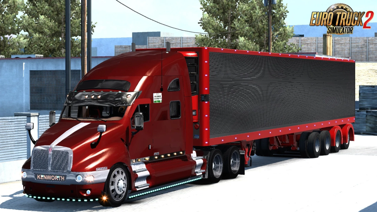Kenworth T2000 + Interior v1.9 (1.53.x) for ETS2