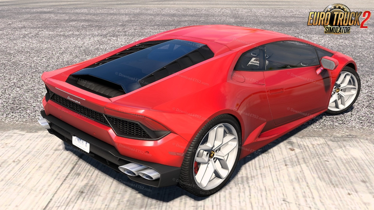 Lamborghini Huracan LP580-2 2017 v2.6 (1.57.x) for ETS2