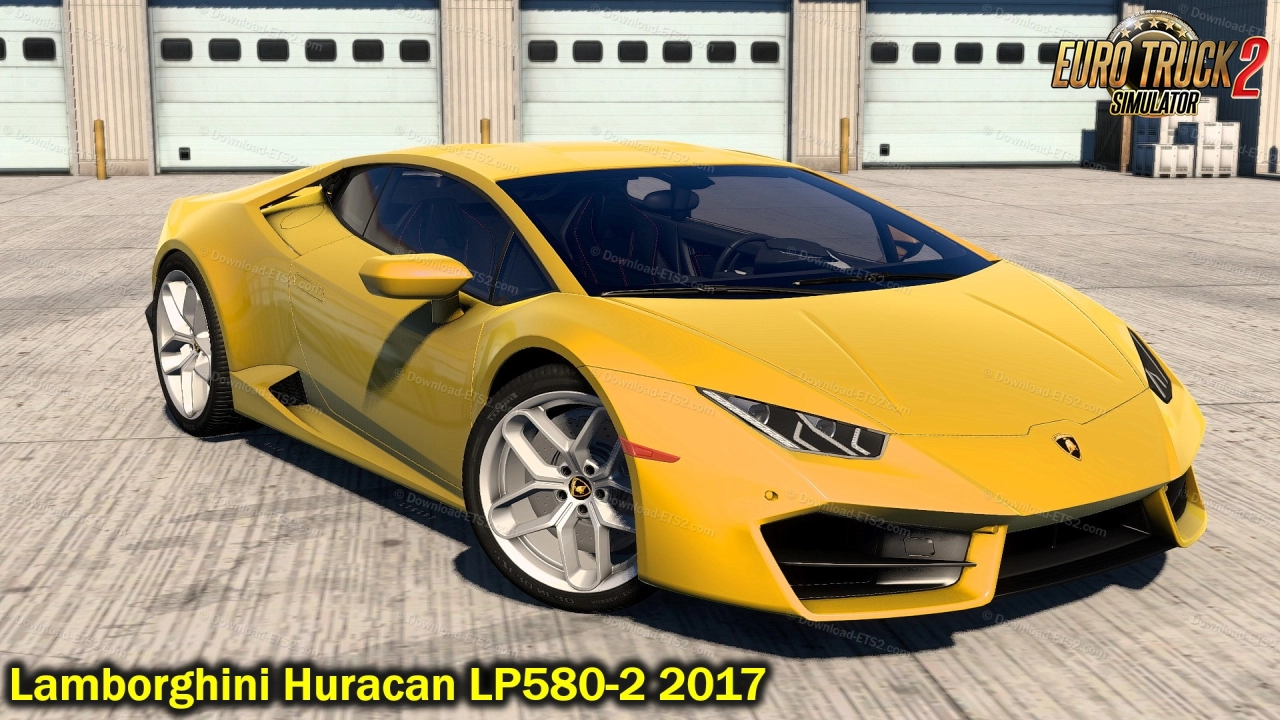 Lamborghini Huracan LP580-2 2017 v1.8 (1.49.x) for ETS2