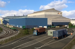 Germany Rework - Rhine-Ruhr: Industry & Intersections in ETS2