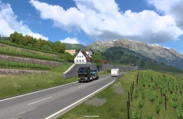 Switzerland Rework - A9 in ETS2