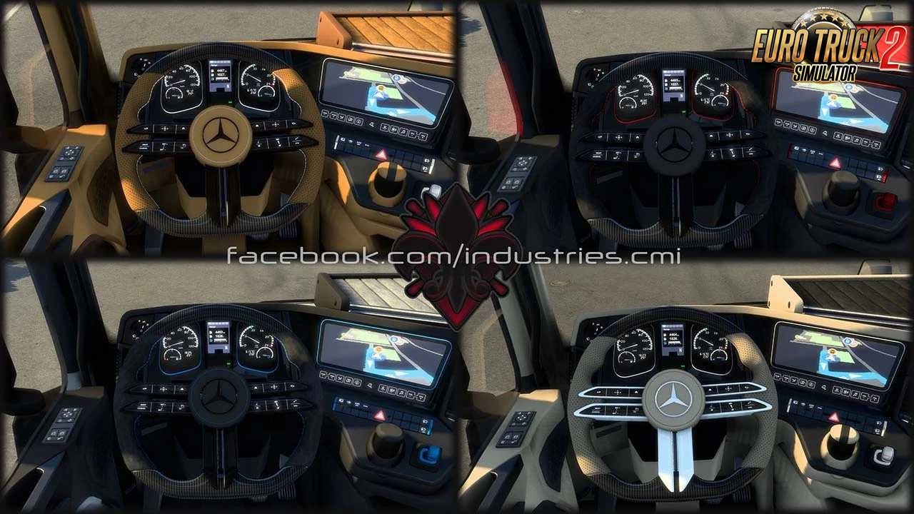 Mercedes Benz MP4 Interior Bundle v1.2 (1.50.x) for ETS2