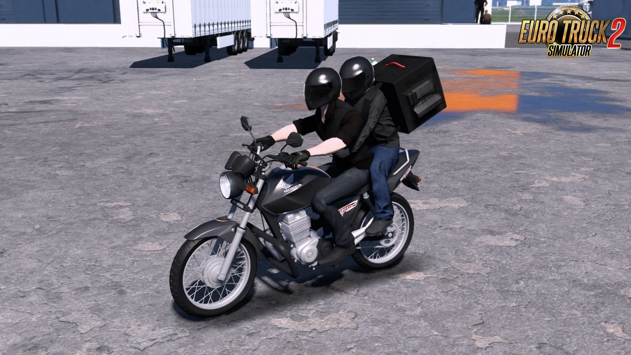 Motorcycle Honda Titan 2008 v2.1 (1.49.x) for ETS2