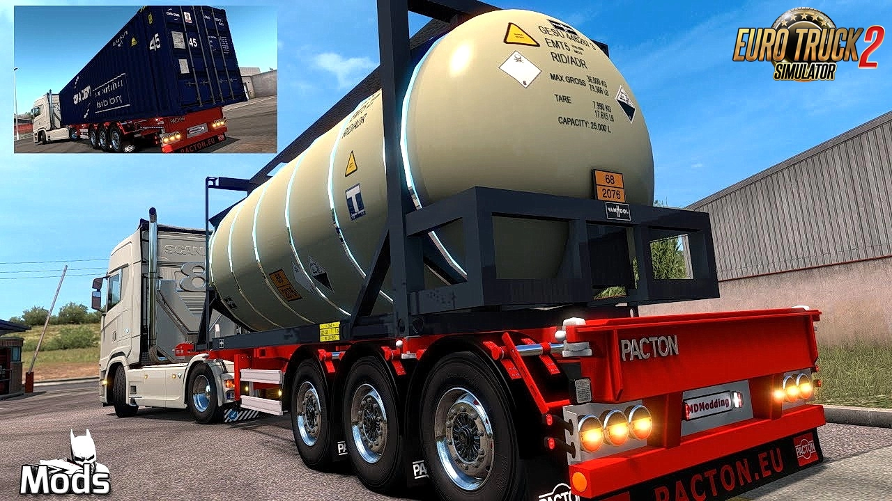 PACTON Container Pack v2.1 (1.49.x) for ETS2