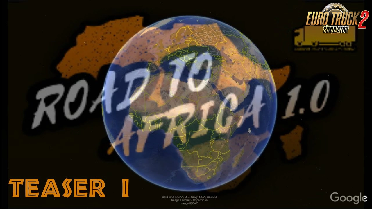 Road to Africa Map v1.0.2 (1.49.x) for ETS2