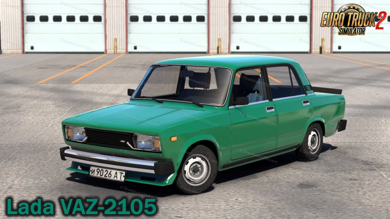 Lada VAZ-2105 + Interior v1.1 (1.49.x) for ETS2