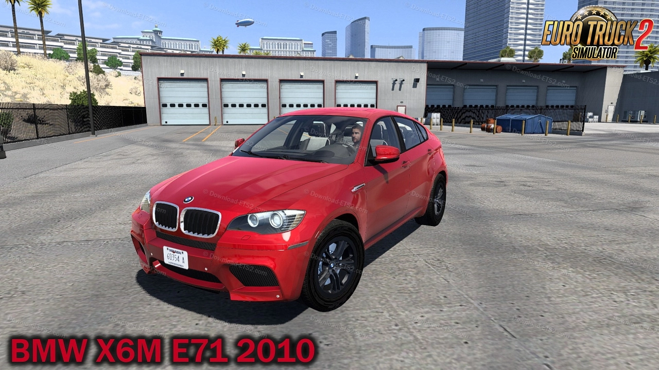 BMW X6M E71 2010 + Interior v2.0 (1.49.x) for ETS2