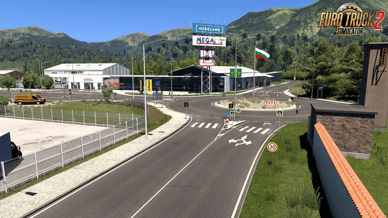 Bulgaria in Focus Map v1.10 (1.49.x) for ETS2