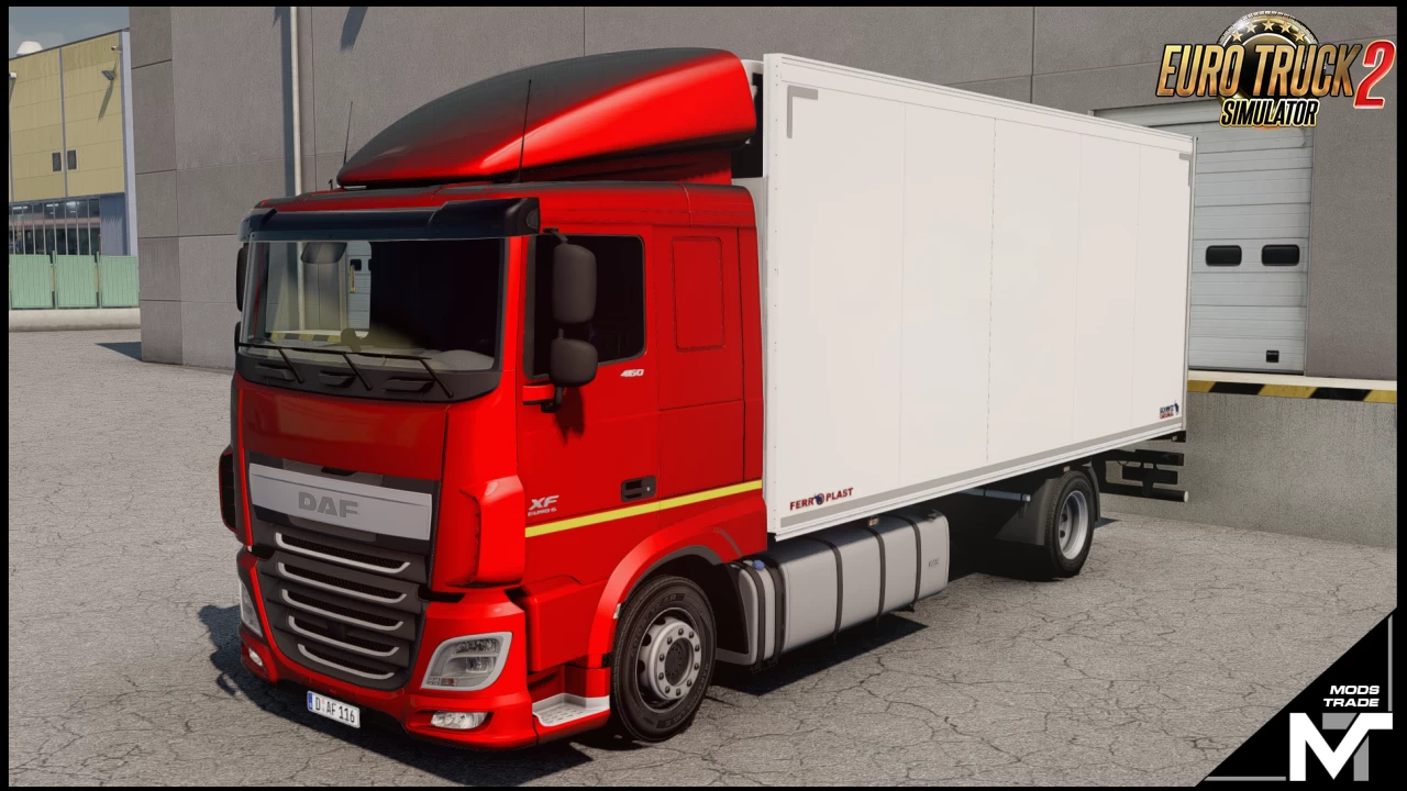 DAF XF106 MegaMod Truck v8.0 (1.49.x) for ETS2