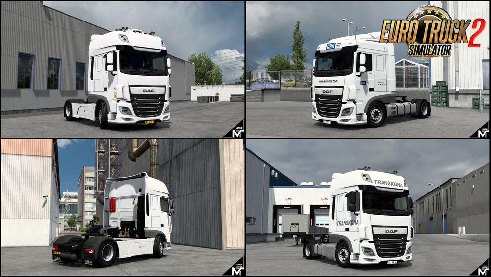 DAF XF106 MegaMod Truck v8.0 (1.49.x) for ETS2