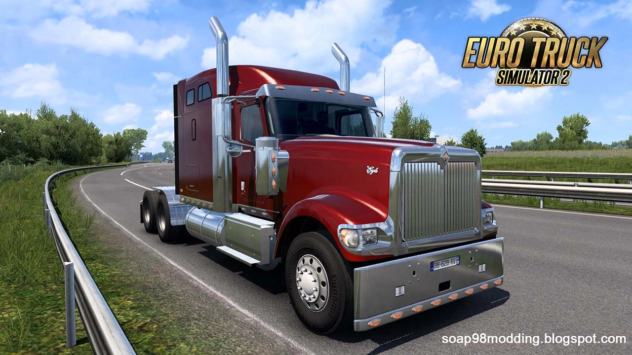 International 9900i Truck v1.4.6 By Soap98 (1.50.x) for ETS2