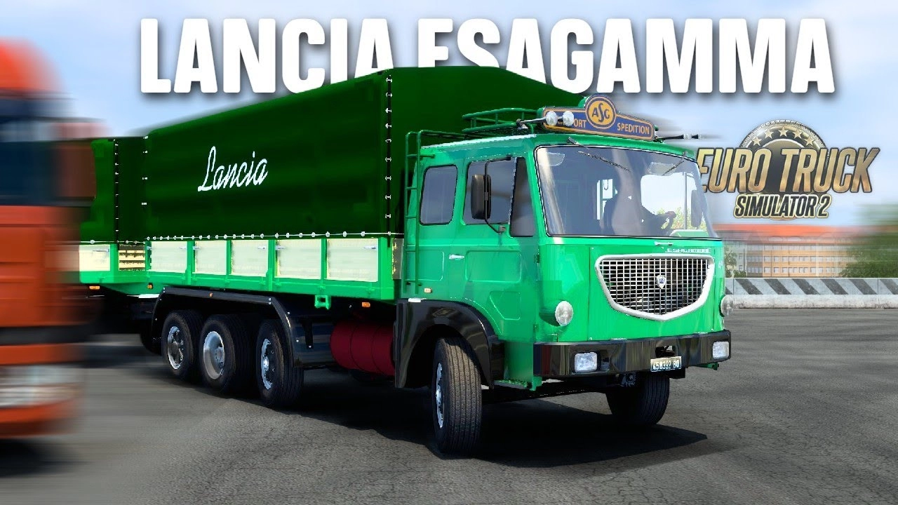 Lancia Esagamma Truck + Interior v2.3 (1.49.x) for ETS2