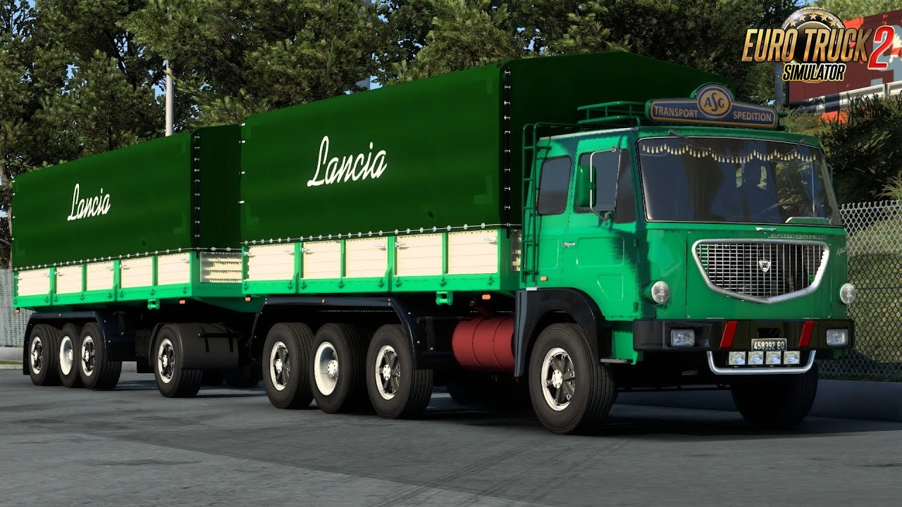 Lancia Esagamma Truck + Interior v2.6 (1.53.x) for ETS2
