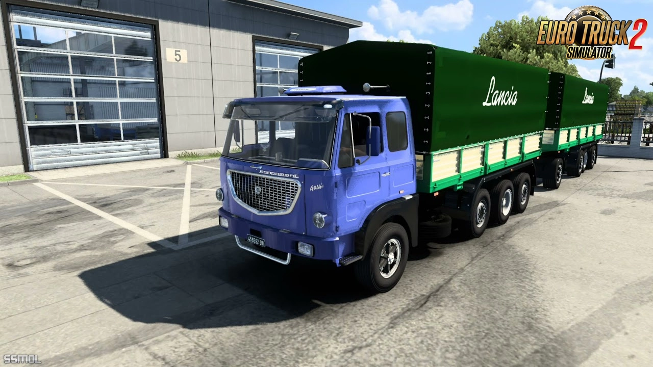 Lancia Esagamma Truck + Interior v2.6 (1.53.x) for ETS2