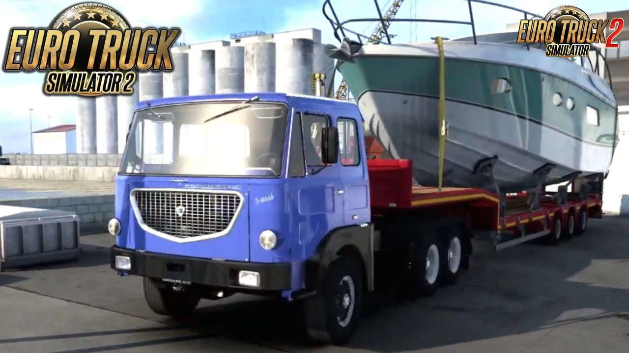 Lancia Esagamma Truck + Interior v2.6 (1.53.x) for ETS2