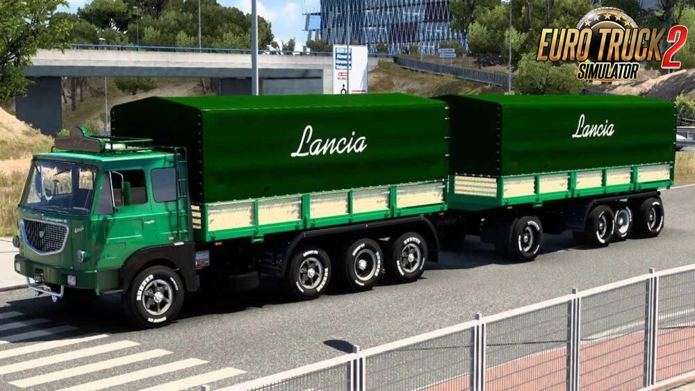 Lancia Esagamma Truck + Interior v2.6 (1.53.x) for ETS2