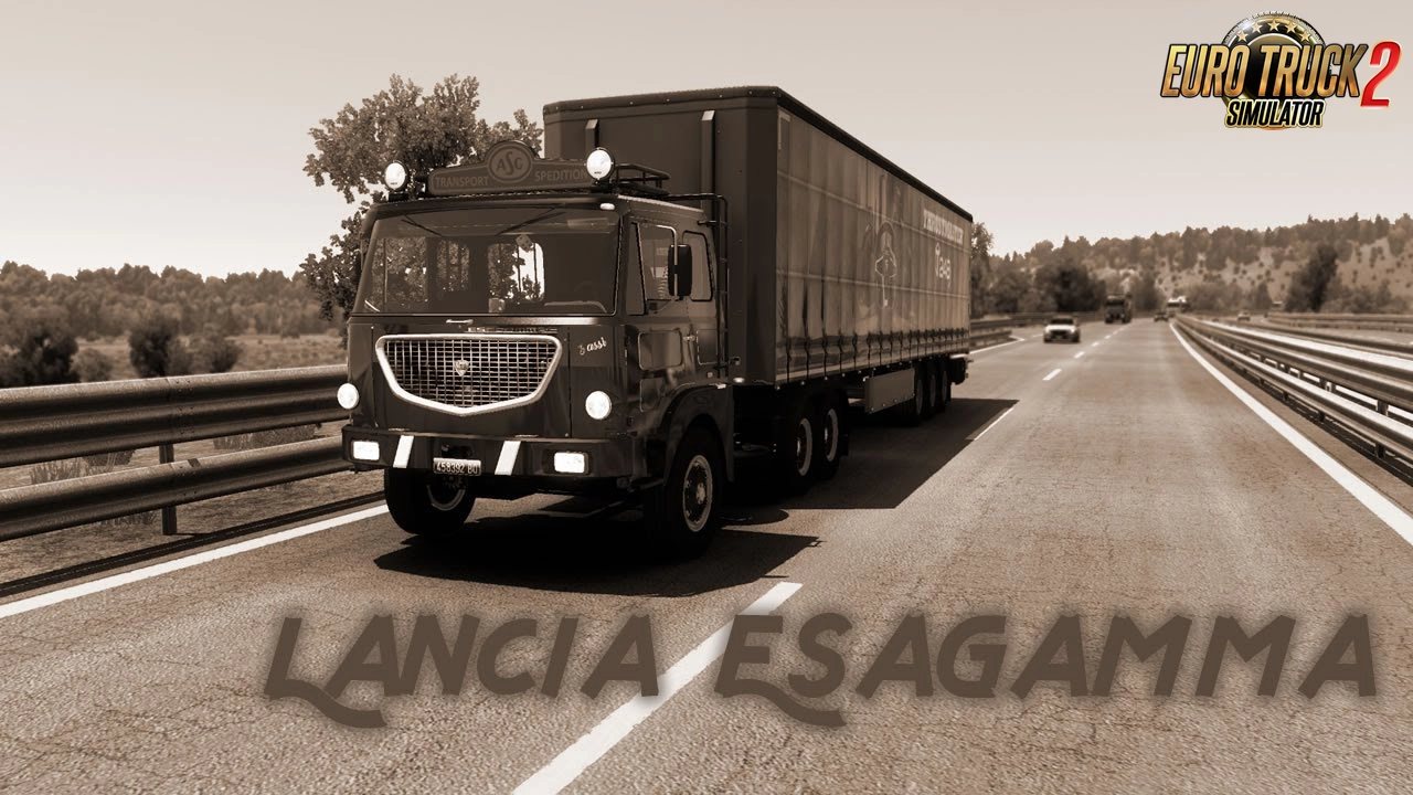 Lancia Esagamma Truck + Interior v2.6 (1.53.x) for ETS2