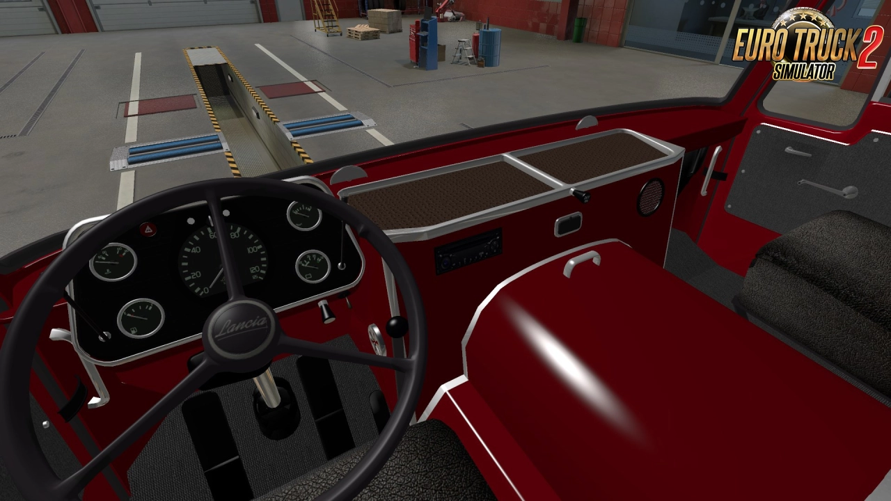 Lancia Esagamma Truck + Interior v2.6 (1.53.x) for ETS2