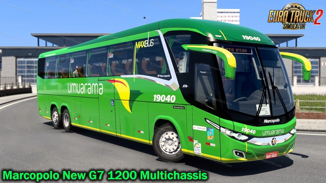 Marcopolo New G7 1200 Multichassis v3.0 (1.49.x) for ETS2