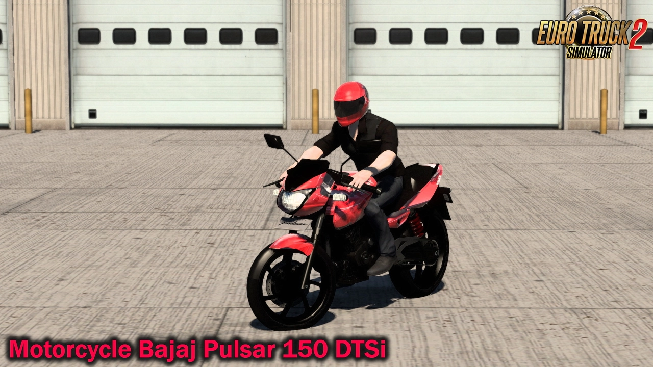 Motorcycle Bajaj Pulsar 150 DTSi v1.0 (1.49.x) for ETS2