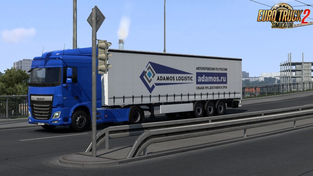 Russian Trailer Traffic Pack v7.0 (1.53.x) for ETS2