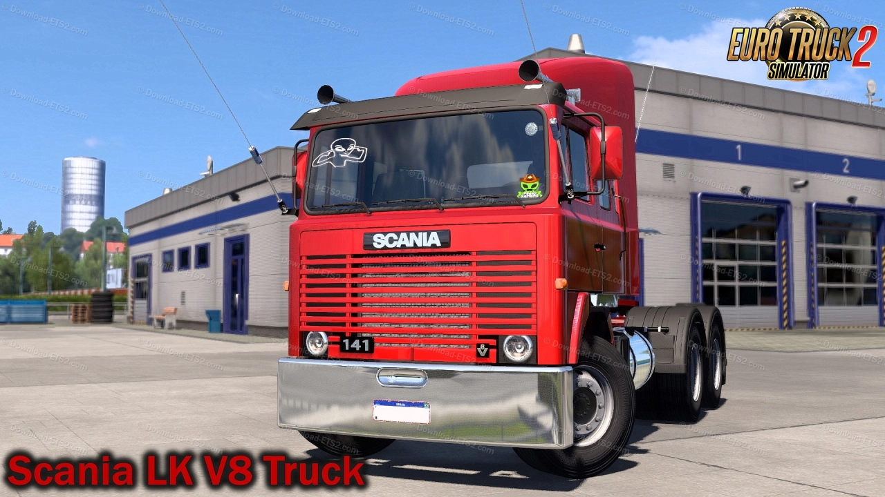 Scania LK V8 Truck + Interior v1.1 (1.49.x) for ETS2