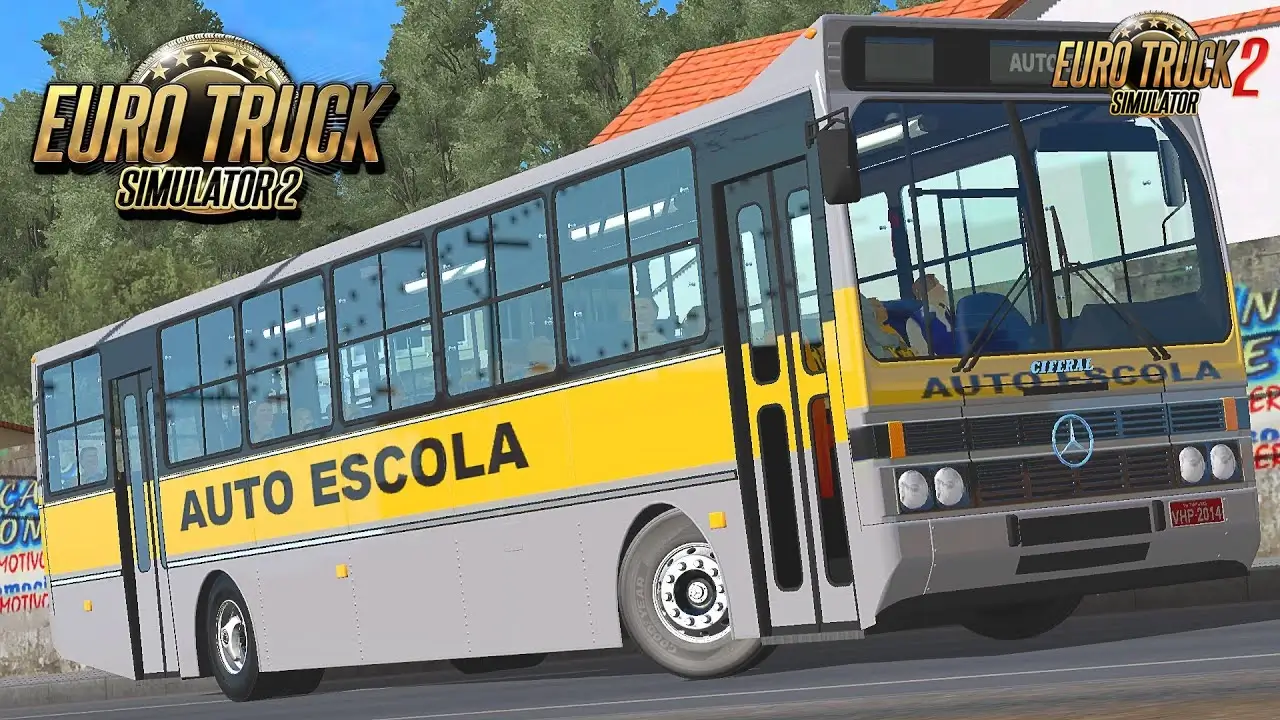 Ciferal Padron Alvorada City Bus v1.1 (1.49.x) for ETS2