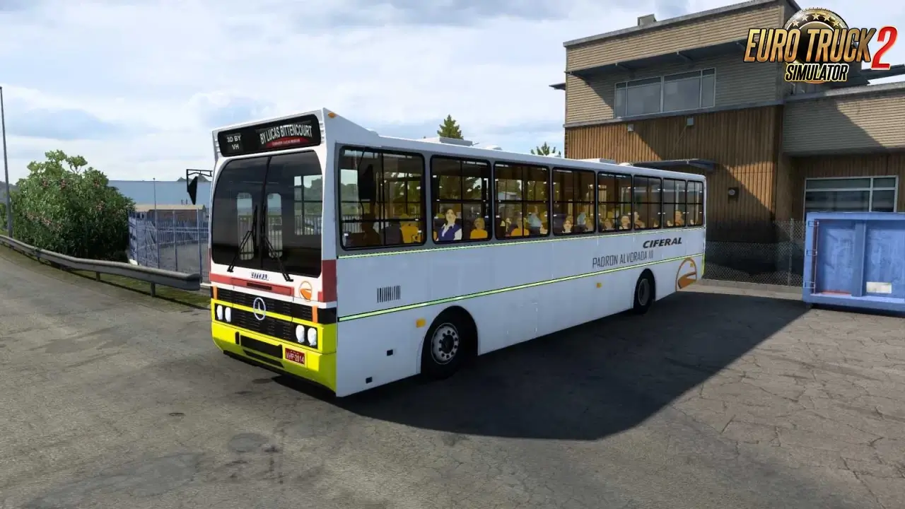 Ciferal Padron Alvorada City Bus v1.1 (1.49.x) for ETS2