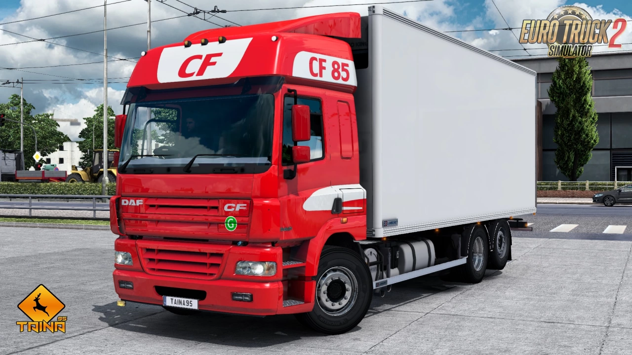 Daf CF85 E3 Truck + Interior v3.0 (1.49.x) for ETS2