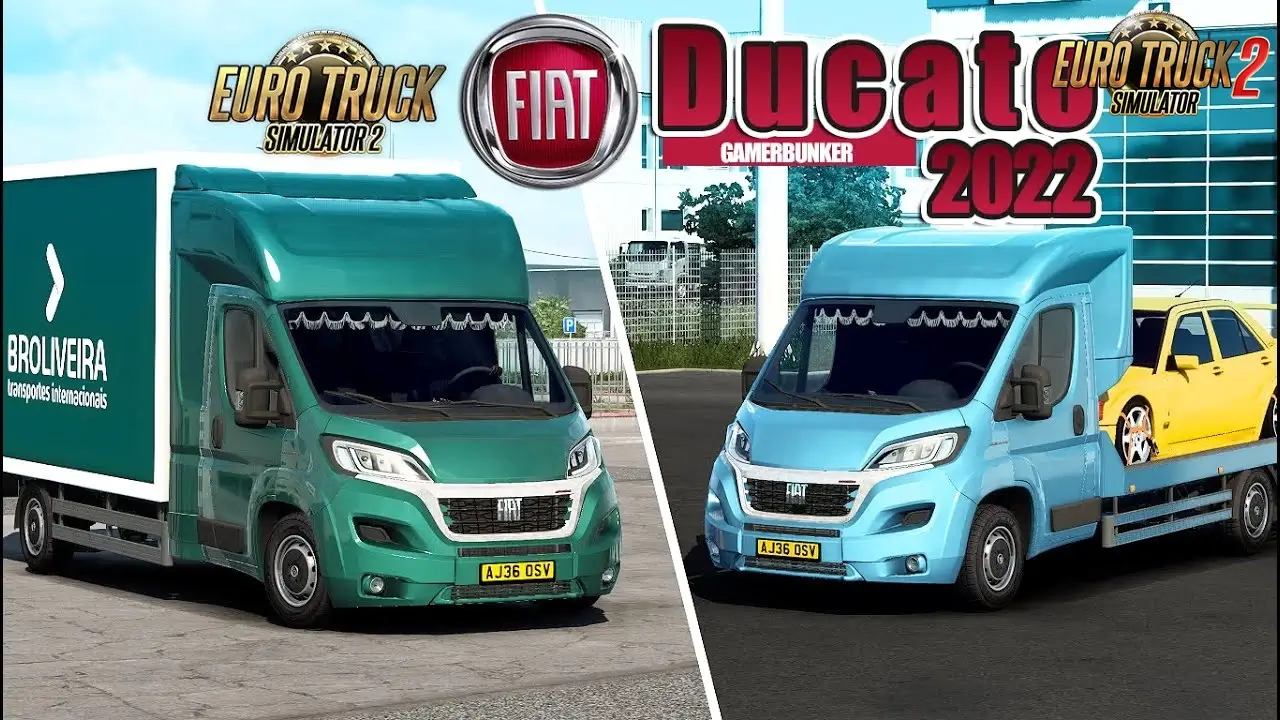 Fiat Ducato 2022 v1.1 By Virtual Service (1.49.x) for ETS2