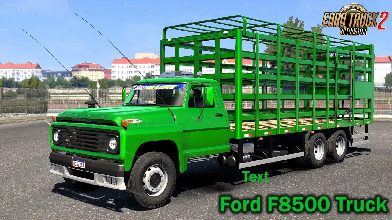 Ford F8500 Truck + Interior v1.1 (1.49.x) for ETS2