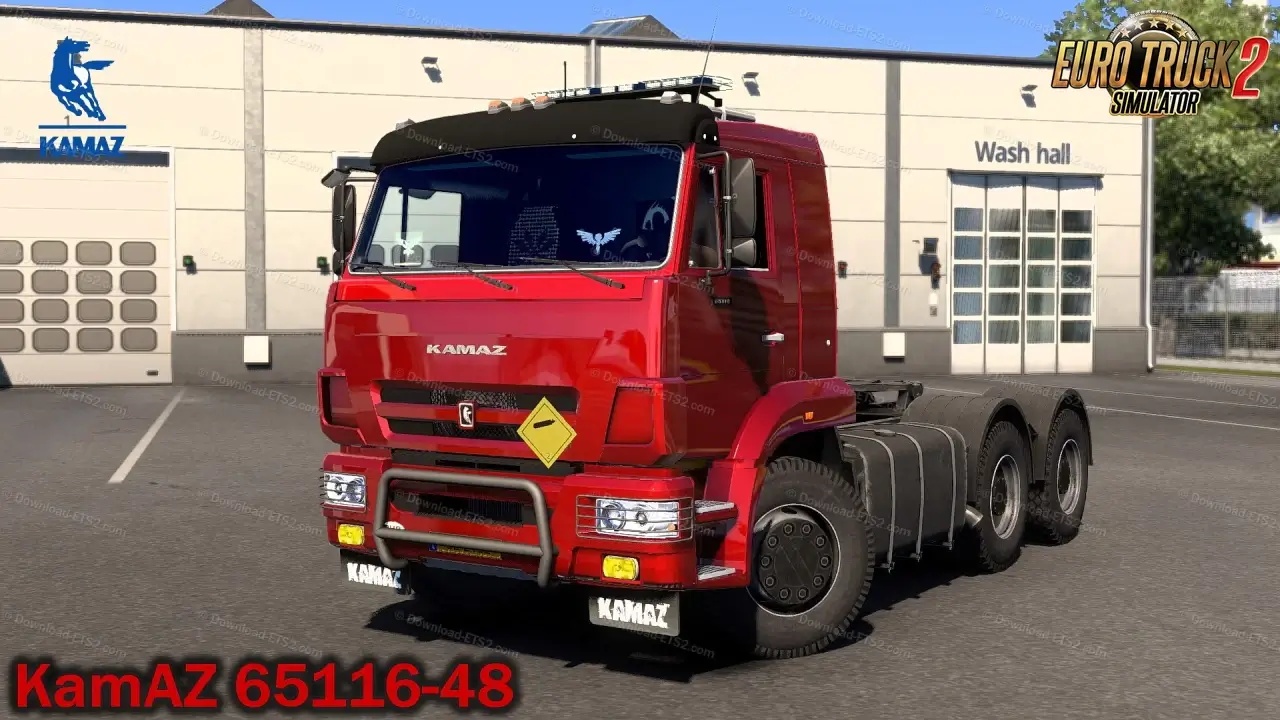 KamAZ 65116-48 Truck + Interior v1.1 (1.49.x) for ETS2