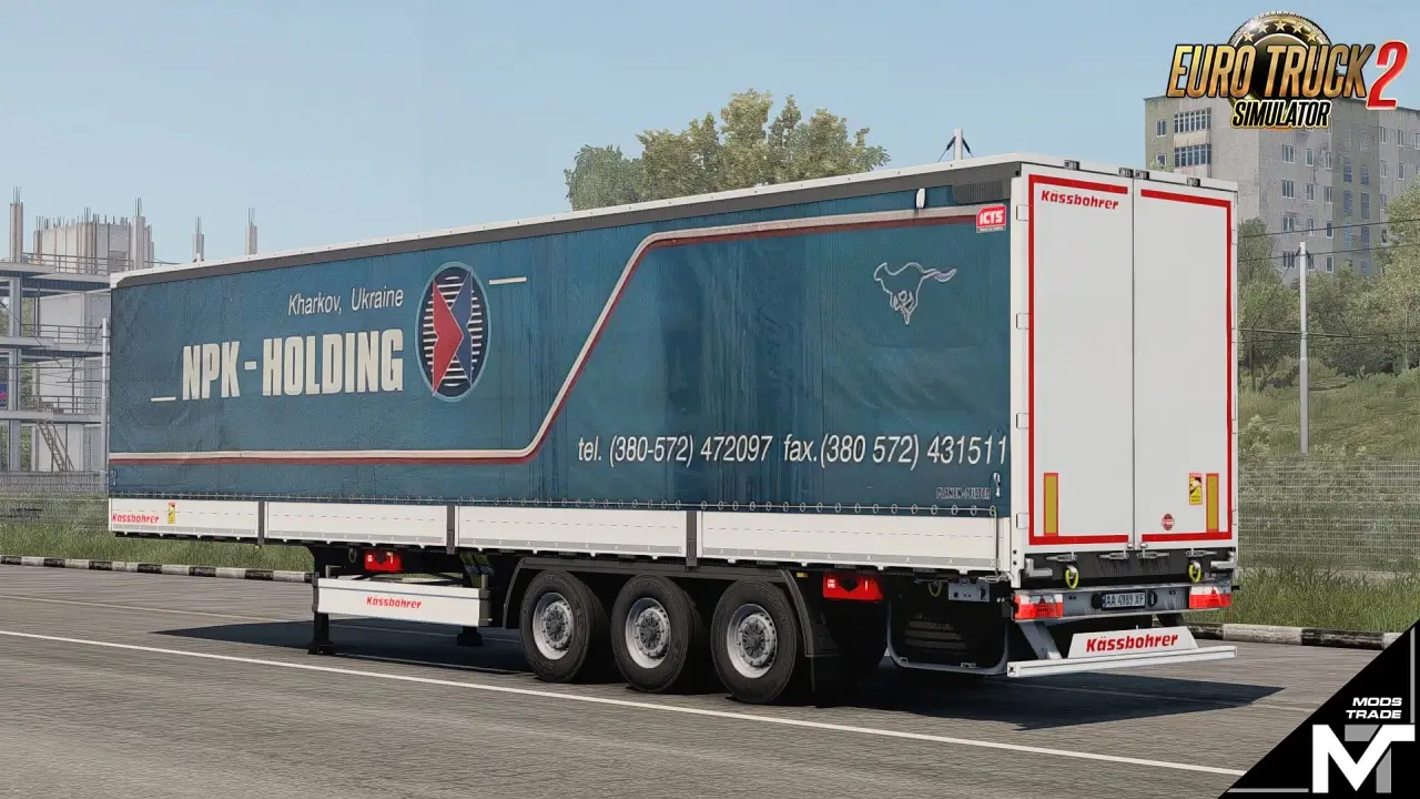 Kassbohrer Maxima XS Trailer v1.1 (1.50.x) for ETS2