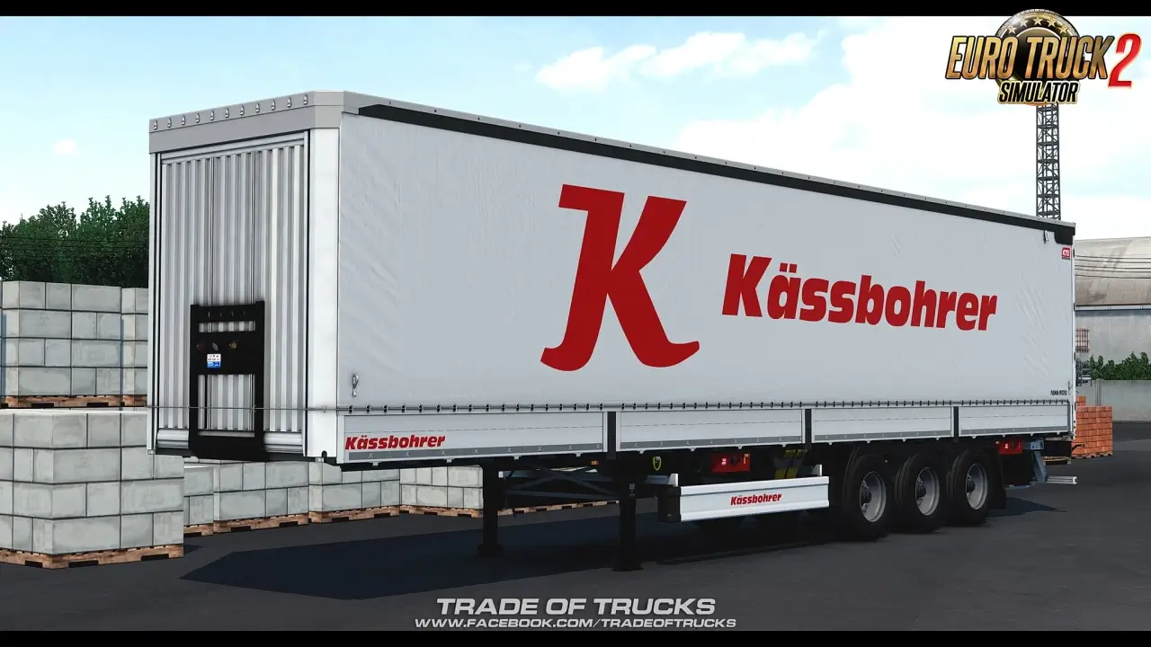 Kassbohrer Maxima XS Trailer v1.1 (1.50.x) for ETS2