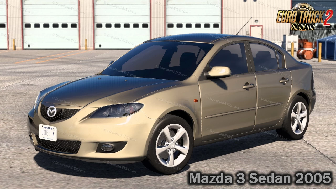 Mazda 3 Sedan 2005 v1.2 (1.49.x) for ETS2