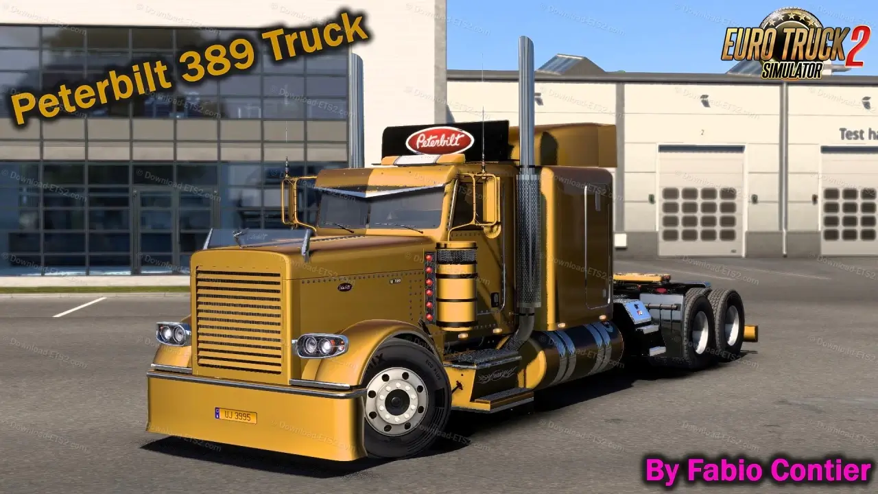 Peterbilt 389 Truck v1.1 By Fabio Contier (1.49.x) for ETS2