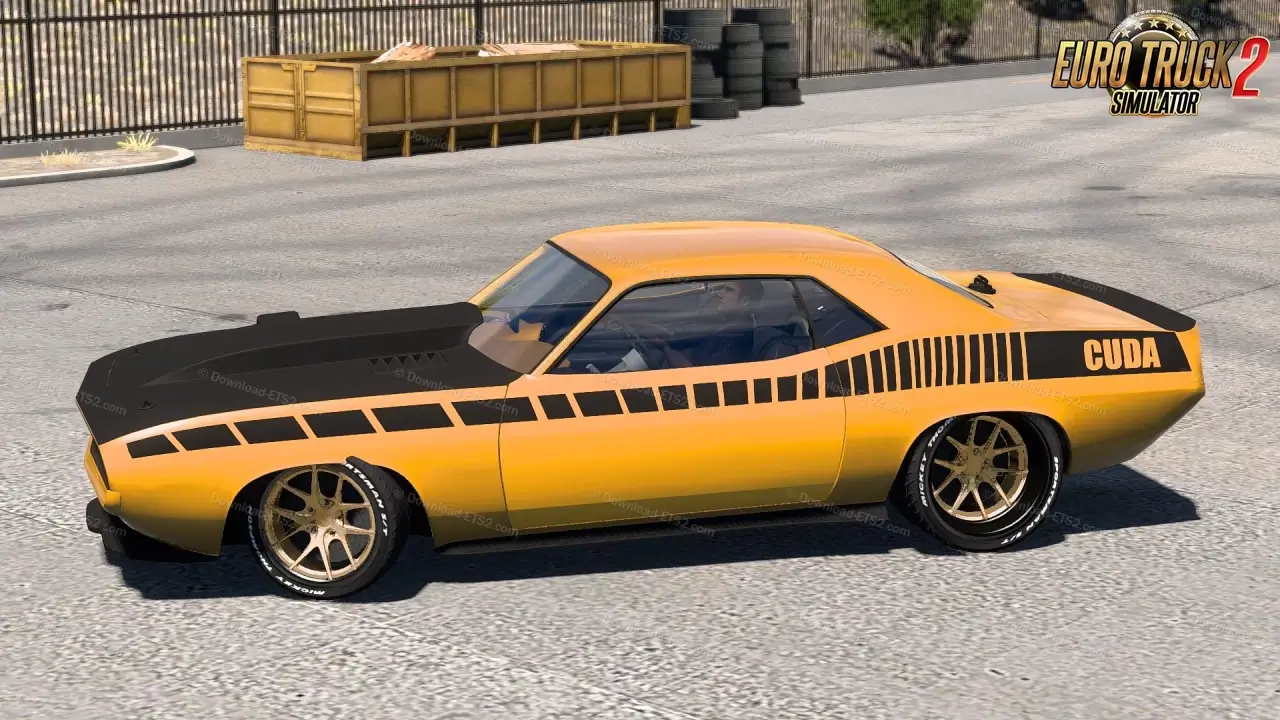 Plymouth Barracuda 2016 / 1968 v1.1 (1.49.x) for ETS2