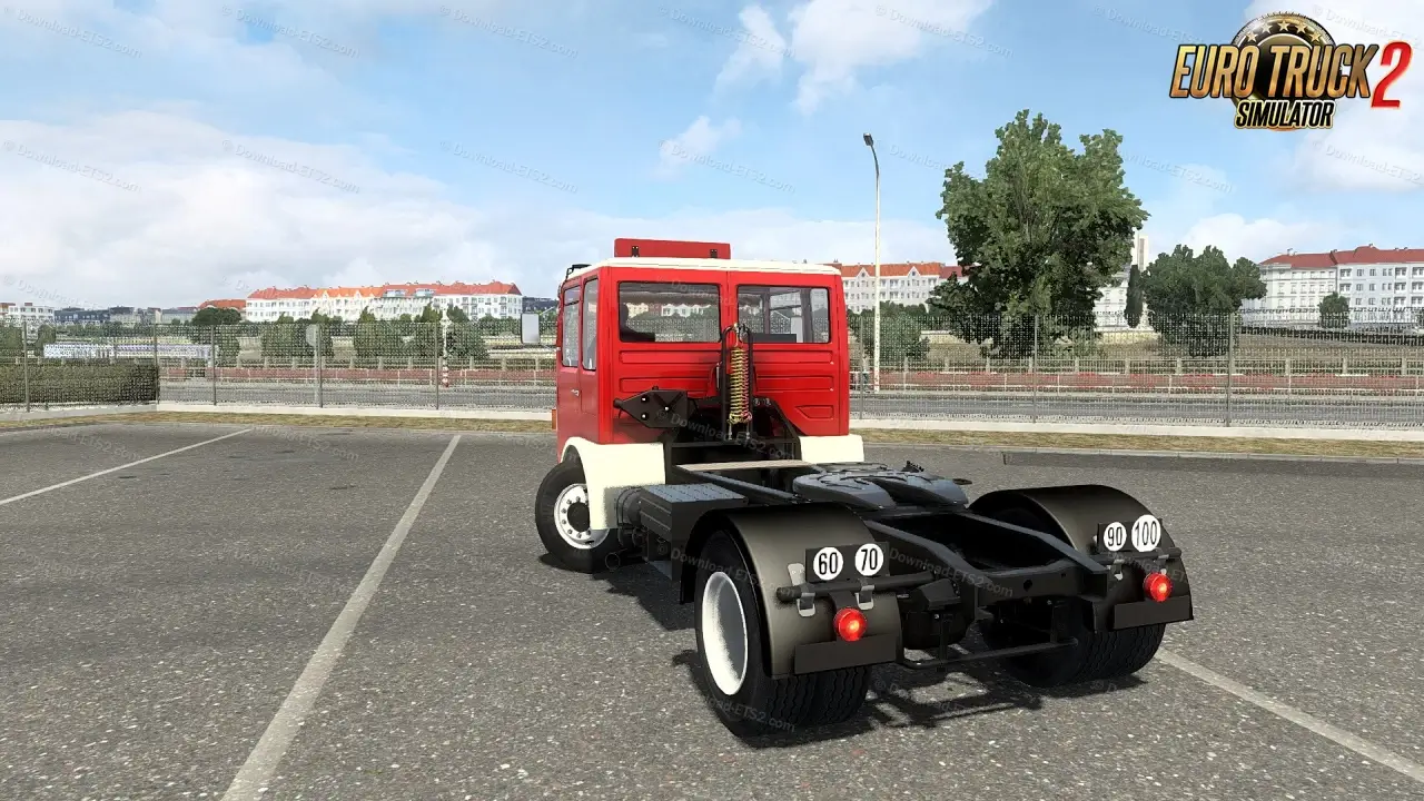 Saviem SM Truck + Interior + Trailers v1.4 (1.58.x) for ETS2