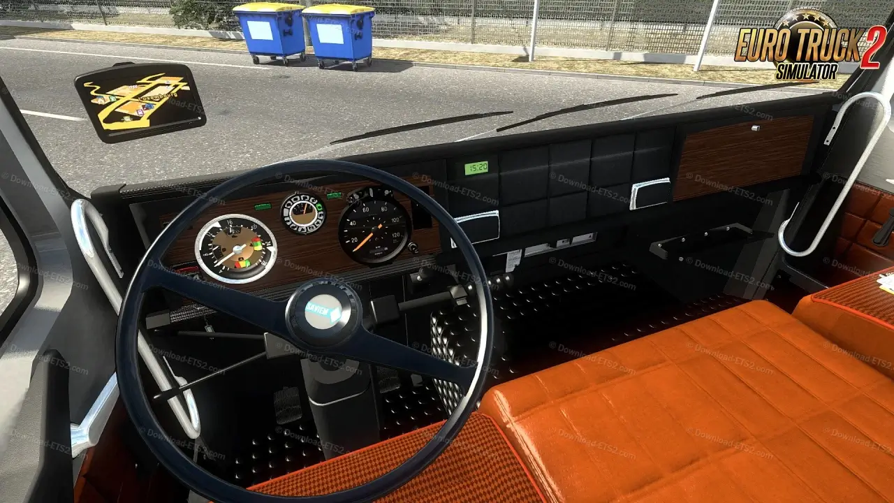 Saviem SM Truck + Interior + Trailers v1.4 (1.58.x) for ETS2