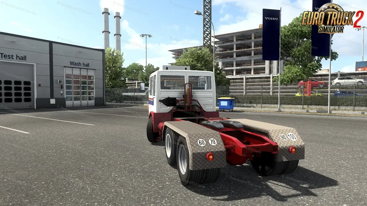 Saviem SM Truck + Interior + Trailers v1.4 (1.58.x) for ETS2