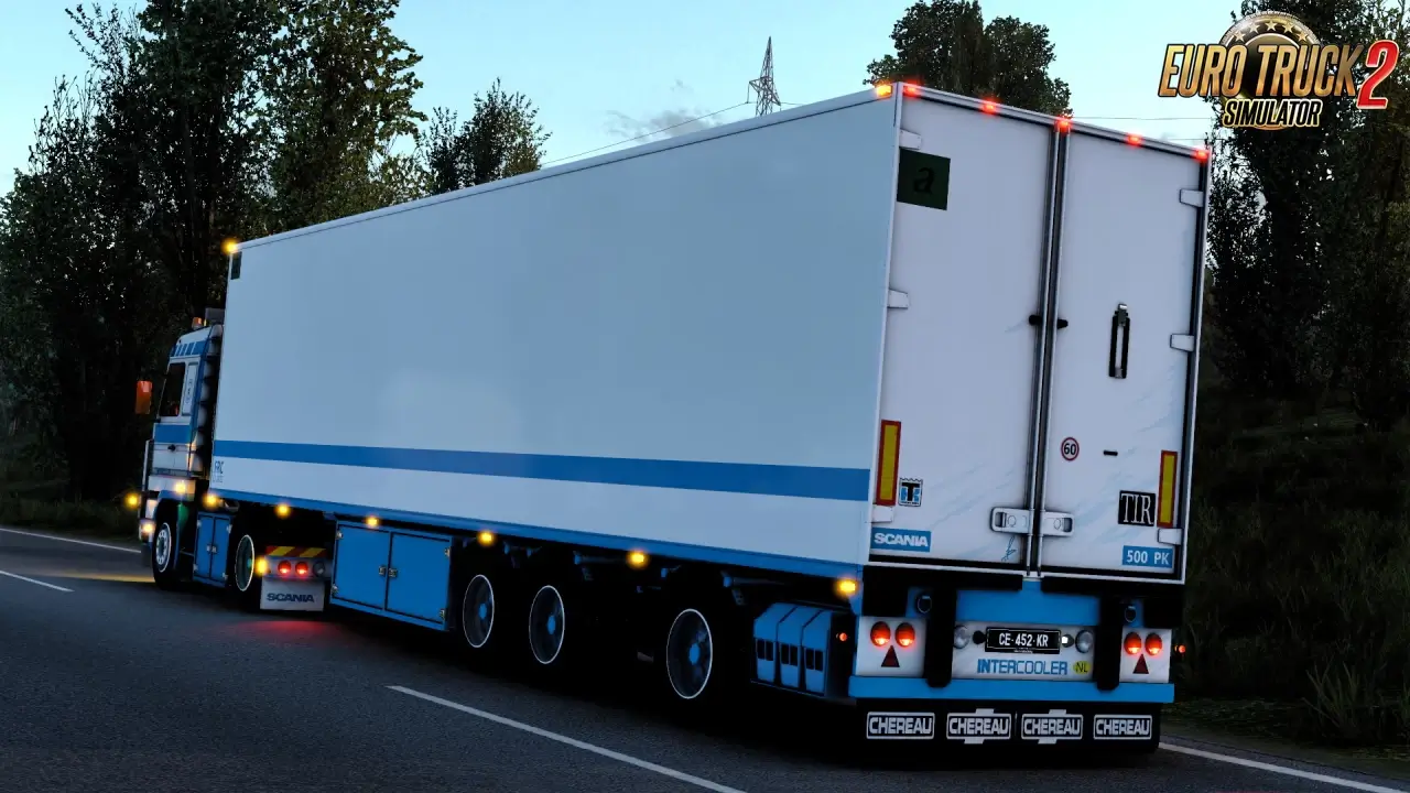 Scania 143M Ex PB KOK + Zn Holland Trailer v1.4 (1.53.x)